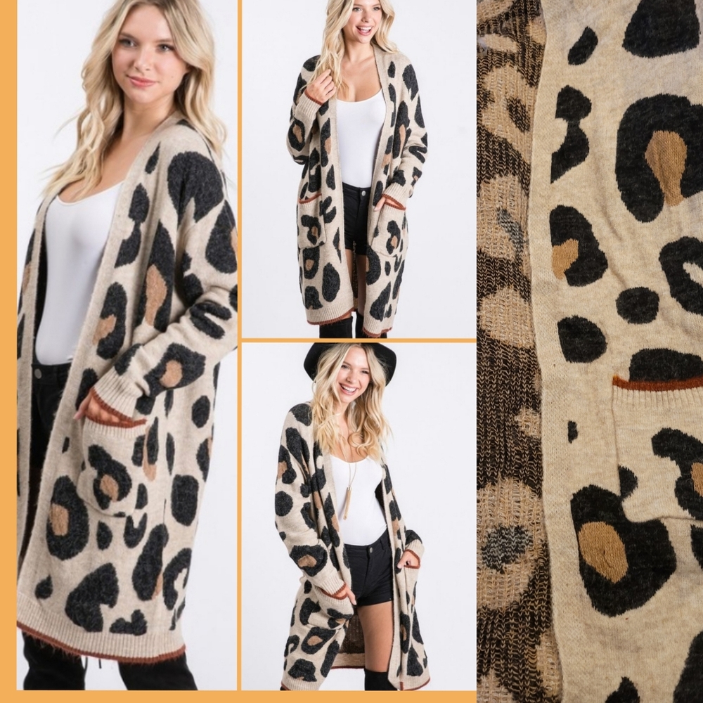 SheIsSpotted: Oversized Cardigan🐆 Soft & lighweight - Picture 2 of 9
